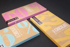 Sara Strand › Real Chocolate #packaging #chocolate #typography