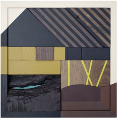 Drew Tyndell #wood #geometric #art