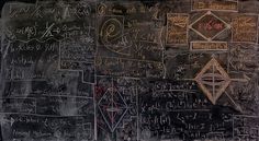 Physicists #blackboard #chalk