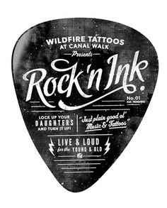 Rock 'N Ink #inspiration #design #awesome #typography