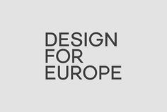 Design for Europe by Only #logo #logotype #mark