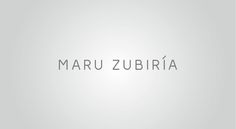Maru Zubiría on Behance #branding #pink #colors #bags #purple #fashion #logo #wordmark #green