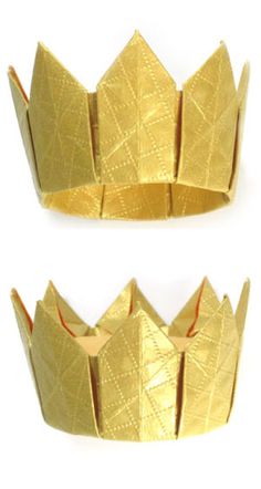 How to make an eight-pointed origami crown (http://www.origami-make.org/howto-origami-crown.php)