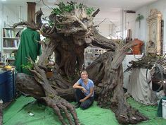 CJWHO ™ (Enormous Sculpture of a Tree Troll Made in 15 Days...) #amazing #sculpture #troll #tree #crafts #design #wood #photography #art