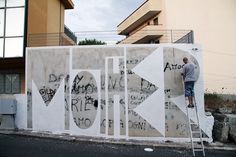 http://www.famefestival.it/ #graffiti #word #street #art #painting #mother #to