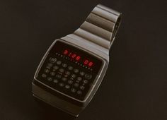HP-01 Digital Wristwatch Calculator | Colorcubic #colorcubic #hp #70s #01 #calculator #time #watch #wristwatch
