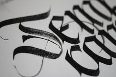 Calligraphica #lettering