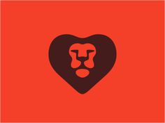 New Lion #logo #heart #lion #alen