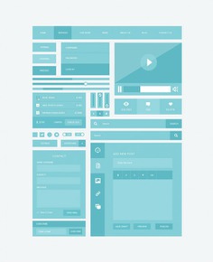 Ui kit in pastel blue Free Psd. See more inspiration related to Blue, Pastel, Ui, Psd, Material, Interface, Ui kit, Kit, Vertical, Psd material, Flattening and Flattened on Freepik.