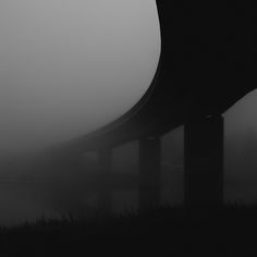 Found on Flickr. Photo by ck/ck #white #fog #black #photography #architecture #and #photograp
