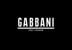 Gabbani : DEMIAN CONRAD DESIGN #gabbani #design #graphic #type #typography