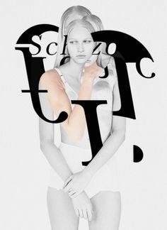 The Strange Attractor #white #black #illustration #fashion #type