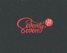 SeventySeven 77 #design #graphic #identity #craftsmanship #quality #typography