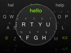 Swiftkey_dark_theme #android #ui #keyboard