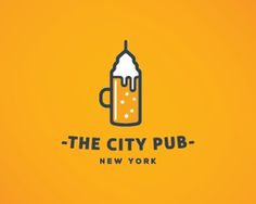 The City Pub by nikola #ny #logos #city #logo #pub