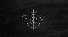 Global & Vine Studies | Studio MPLS #logo #anchor #identity #chalk