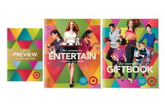 Target Holiday 2012 Catalog Series Graphis #holiday