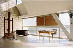 le corbusiers apartment and studio #corbusiers #interior #architecture #studio #le #apartment