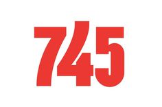 745 #numbers