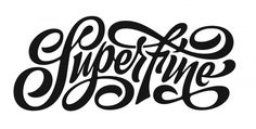 Typeverything.com Â SuperfineÂ by Erik Marinovich. #lettering