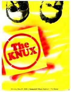 GigPosters.com - Knux, The #lundberg #sparypaint #screenprint #chad #poster