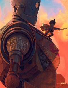 Iron Giant and Astro Boy by RodrigoICO