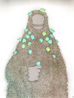 Henri - Ken Wong #fantasy #birds #illustration #magic #monster #character #furry