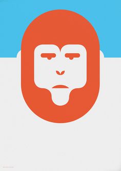 Forma #flat #icon #monkey #simple #illustration