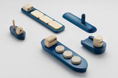 Minimalist Wooden Toys Design by Permafrost