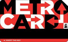 The Metrocard Project on the Behance Network #redesign #card #rebrand #metro #nyc
