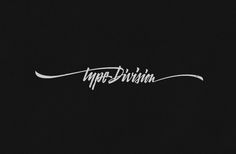 Type Division on Behance #type