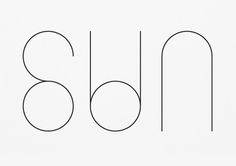 Sun #typography