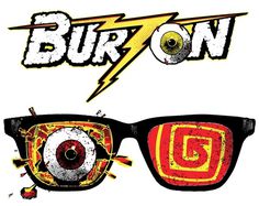 Mark Ward & Burton « Блог магазина Траектория #halftone #mark #sunglasses #eyeball #dots #ward #bolt #burton