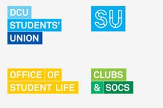 DCU Students' Union | Aad #design #graphic #branding