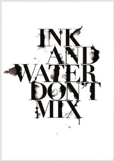 SuperBruut | Blog #ink #water #design #typo #typography