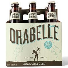 Great Divide Orabelle Packaging #packaging #beer #label #bottle