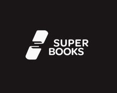 superbooks updated #icon #logo #negative #space
