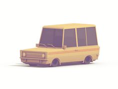 Wagon #model #render #vehicle #cinema #4d #car #3d