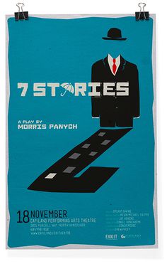 7 Stories #theater #design #poster
