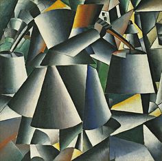Kasimir Malevich, Woman with Pails