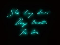 It's Nice That : Tracey Emin goes back to her Margate roots but her art goes in an interesting new direction #tracey #emin #typography