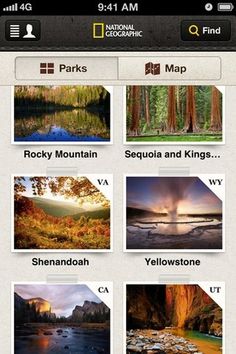 App Store - National Parks by National Geographic #iphone #app