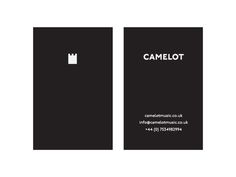 Studio Jubilee — Camelot Music #business card #music