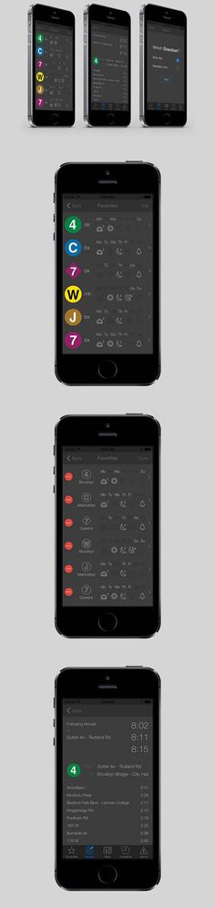 iPhone app design by Viktoria Bokk