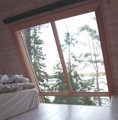 Robin Falck's Nido: A Finnish MicroCabin in the woods - Core77 #cabin #architecture
