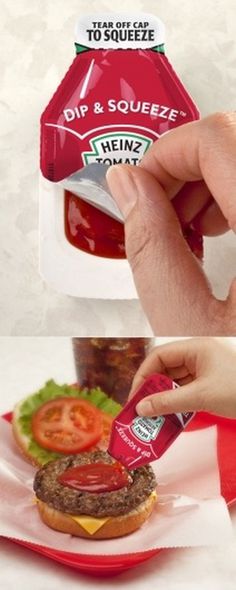 Heinz finally rolls out new Ketchup Packet Design - Core77 #heinz #ketchup