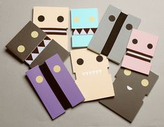 Incognito on Behance #belly #band #monster #book #cute #paper