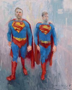 William Wray | PICDIT #painting #superhero #artist #art