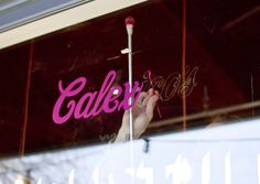 Calexico's on Behance #pink #menu #restaurant #snask #identity #gold #foil