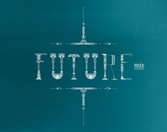 Future Mix, Santa Fe, NM- Futuristic Navajo typographical exploration